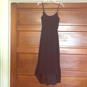 Banana Republic flowy black strappy dress size 6